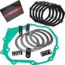 Clutch Kit Friction Plates & Gasket Compatible for Honda Recon 250 TRX250 TRX250TE TRX250TM TRX250X Sportrax 250 TRX250EX 1997-2021