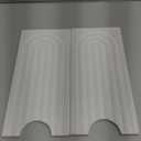 Large Faucet Mat for Kitchen Sink - Stone Drying Mat for Kitchen Counter, Diatomite Fast Drying Stone Sink Tray, Super Absorbent, Stylish Decor and Protector for Bathroom (Light Grey, 23.6" x 5.5")