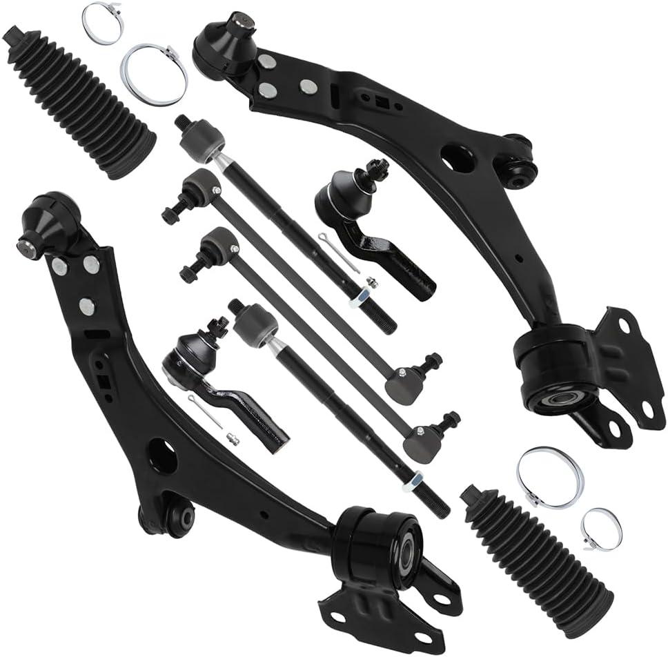 SCITOO 10pcs Front Suspension Kit for Ford 2013-2015 Escape,2012-2014 Focus