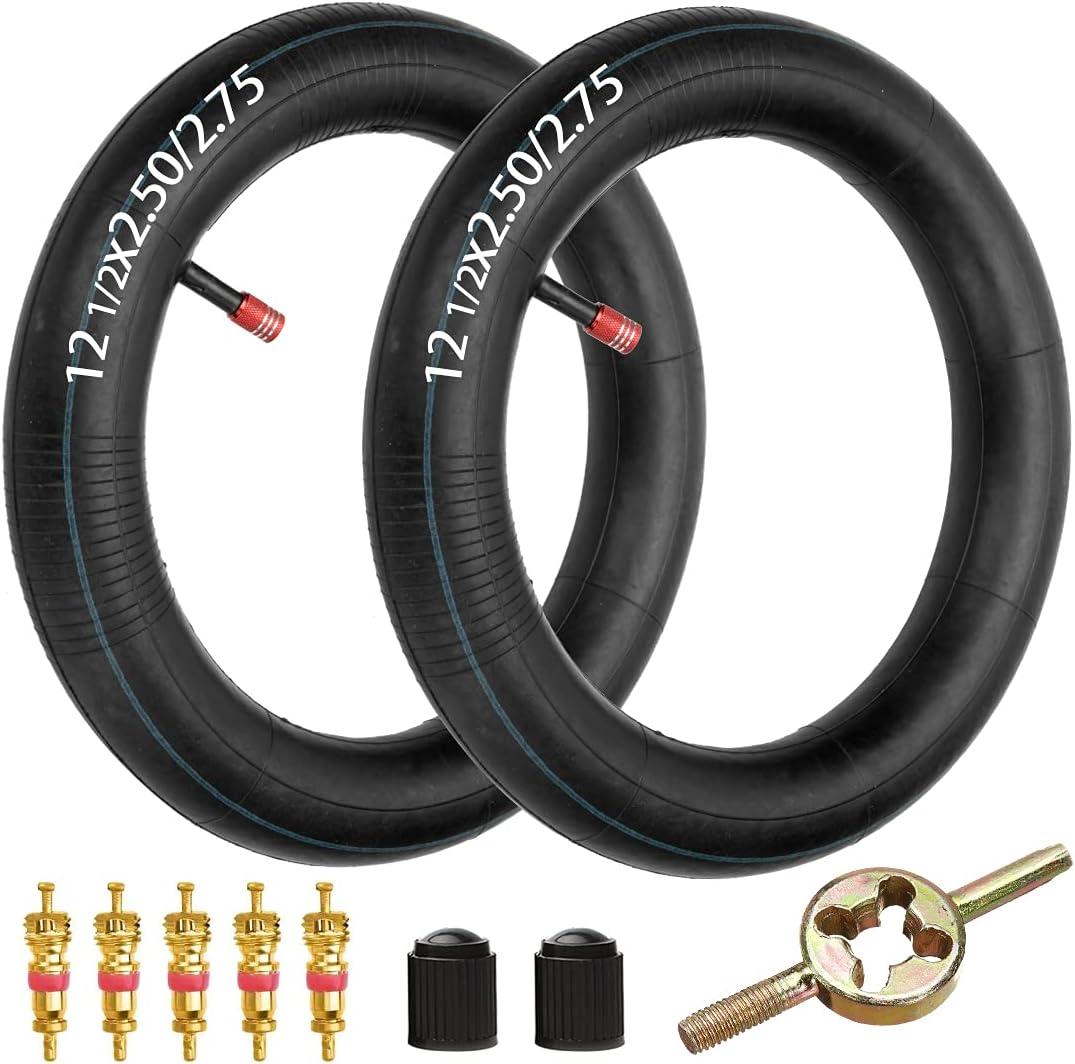 FVRITO 12.5x2.75 12 1/2 x 2.75 12.5x2.5 12.5x3.0 Inner Tube for Razor MX350 MX400 Dirt Rocket X-Treme X-560 GT-200 EZIP E-500 E-750 E-900 E-1000 Electric Scooter 47cc 49cc Mini Pocket Dirt Pit Bike