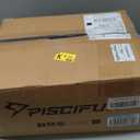 Piscifun Fishing Tackle Backpack with Rod Holders & 4 Tackle Boxes, 42L Outdoor Fishing Bag with Waterproof Rain Cover (Black)