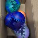 4 Pcs 3D Printed Gear Ball Gear Sphere Fidget Toy, Steampunk Whirling Wonder Fidget Gear Ball Stress Anxiety Relaxing Fidgets Toys for Office and Home Christmas Stocking Stuffers Party Favors Gift