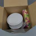 Reallnaive Shaved Ice Supplies 10 Pcs Hawaiian Freezer Molds with Lids 6 Pcs Syrup Bottle Pourers 50 Spoon Straws for Snow Cone & Drink Flavors for Kitchen Family Shaved Ice Making