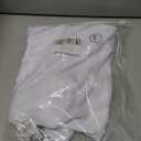 YWIES Plain Basketball Jersey, Blank Team Uniform, Hip Hop Hipster Short Sleeveless Active Shirts (Large, White-black)