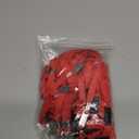 Safety Black Lanyards Breakaway Lanyard Comfortable Neck Straps Premium Bulk Lanyards Badge Bulldog Clip (Red, 25 Pack)