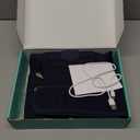 Heating Pad for Back, Cordless Heating Pad for Period Cramps Pain Relief, Portable Lower Back Electric Massager Wearable, Birthday Gifts for Men Women Dad Mom Grandpa Grandma Rechargeable (Blue)