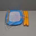 Kikidex Magnetic Drawing Board, Toddler Girl Toys for 1-2 Year Old, Doodle Board Pad Learning and Educational Toys for 1 2 3 Year Old Baby Kids Birthday Gift(Light Blue)