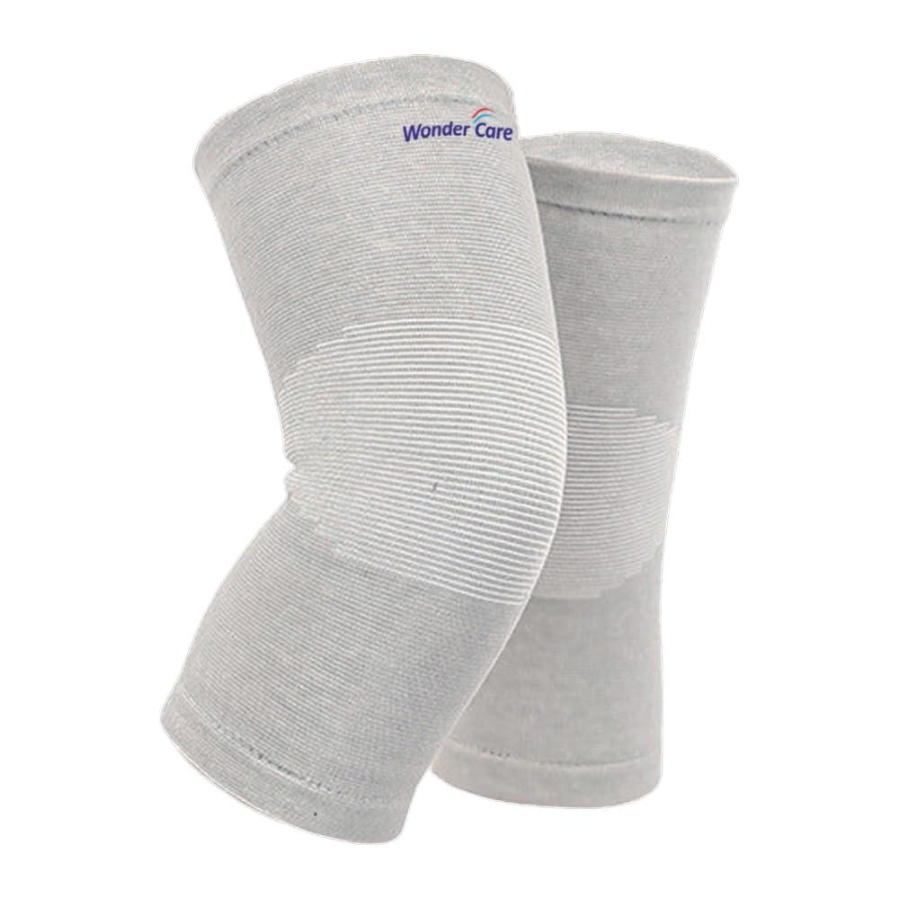 Wonder Care 2-Pack Bamboo Knee Compression Sleeve for Men and Women, Compression Knee Sleeve for Running, Volleyball, Gym Weightlifting Made from Bamboo Yarn, Perfect Knee Brace for Knee Pain and Enhanced Comfort - 1 Pair XXX-Large