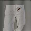 Double Agent High Waist Shaping Capris - SlimMe by MeMoi - Versatile Leggings ,White,Medium