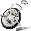 Jansamn Carbonation Lid for Cornelius Corny Kegs with 20" Silicon Tube & 2 Micron Keg Diffusion Stone