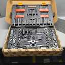 GearWrench 82812 114 Pc. SAE/Metric Ratcheting Tap and Die Set