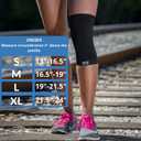 Zensah Compression Knee Sleeve - Knee Brace to Relieve Knee Pain and Treat Runners Knee for Men and Women, Medium