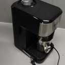 Mr. Coffee Steam Espresso Maker with Stainless Steel Frothing Pitcher: 900W Electric, 8-Cup Capacity, Black