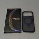 TORRAS Ostand for iPhone 17 Pro Case Magnetic, Fit for MagSafe, 4X Military Drop Protection, Camera Control, Slim Phone Case for iPhone 17 Pro with Kickstand, Translucent Matte Cover 6.3", Deep Blue