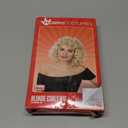 fun shack Blonde Bob Curly Wig, Platinum Short Curly Hair Wig for Women, Perfect for Parties and Events, One Size