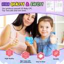 Squishy Fidget Toys Adults Stress Cube - Glow in The Dark Snowflakes Sensory Toys for Kids with Autism Stress Balls for Kids Teens Squeeze Squishy Toys Easter Basket Stuffers