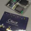 cshare String Lights Outdoor Waterproof 9.8ft 30 LED, Warm White Fairy Lights Battery Operated（Not Included） with Timer Clear Wire for Indoor & Outdoor Decorations Garland 2 Packs