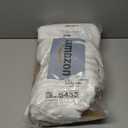 Joydeco 96 Inch 60% Blackout Curtains 2 Panels, Semi Sheer Blackout Curtains for Bedroom, White Curtains, Black Out Drapes for Living Room, Rod Pocket Back Tab Drapes(W52 x L96 Inch,Pure White)