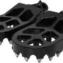 Dirt Bike Foot Pegs for Tutti Soleil01,CNC 7075 Aluminum FootPegs Rest Pedal for Tuttio Soleil 01 Off-Road EBike-Black
