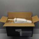 Nervure 350PCS Clear Gold Plastic Plates - Gold Plastic Dinnerware Sets for 50 Guests - 100 Disposable Plates, 150 Silverware, 50 Cups, 50 Napkins for Wedding & Party & Thanksgiving