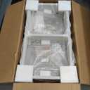 Dcolora 36" Extra Large Double Bowl Kitchen Sink Undermount 50/50 Split 16 Gauge 304 Stainless Steel Double Sinks, Round Corner 36"x19"x10" DC-U7740