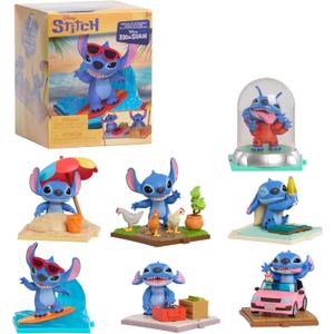 Just Play Disney Stitch Live-Action Movie Time 3-inch Collectible Figures, Blind Box Collectible Toys, Home Decoration, Kids Toys for Ages 3 Up