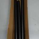 Tension Shower Curtain Rod 31-55 Inches Non-Slip Shower Rod Tension Mounted No Drill Black Shower Curtain Rods Spring Tension Rod Adjustable Tension Curtain Rod for Windows Bathroom