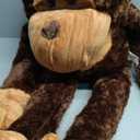 Large Stuffed Monkey Giant Monkey Stuffed Animal Big Gorilla Plush Toy for Kids and Girlfriends (43.3 Inches) (110cm)