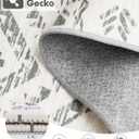 Miukiki Washable 2x5 Runner Rug Hallway Non Slip Kitchen Runner Grey