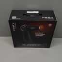 FitRx Handheld Therapeutic Percussion Massage Tool with 5 Speed Settings, 3 Arm Angles, and 4 Swappable Heads for Premium Back & Muscle Relief