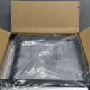 3-Tier Shoe Rack Bench - Entryway Organizer with Shoe Storage, Sturdy Shoe Shelf for Front Door, Small Space Saving Furniture, Black, 27.2" x 12.0" x 15.9"