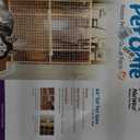 MidWest Homes for Pets Wire Mesh Pet Safety Gate, Dog Gate Expands From 29 - 50 Inches Wide, 44 Inches Tall, Wood, Powder Coated Wire