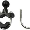 U-Bolts 1 Sets Motorcycle Handlebar U Bolt Mount Base Kit Accessories 2.4cm Ball Clamp Bracket for Pipes Trailers