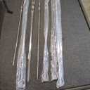 Flat Skewers, Stainless Steel, No-Wood Handle, Koobideh Persian Kabob, Carrying Case, 12 Pcs