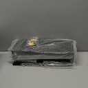 RICHER HOUSE Floating Shelves with Guardrail, Rustic Wood for Wall Dcor, Farmhouse Bathroom Accessories Mounted, Organizer over Toilet Storage, Kitchen, Living Room - Black