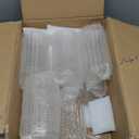 24 PCS White Pillar Candles (2''X3,4,6) and Glass Cylinder Vases(2.6''X5,6,8),Hurricane Candles,Perfectly Sized for use as a Centerpiece Candle Decoration on Wedding Tables!
