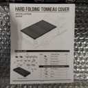 Low Profile Flip Up Truck Bed Tonneau Cover for 2022-2026 Toyota Tundra 5' 6" Bed w/OE Rail System (66.7")