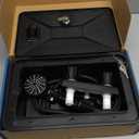 RV Outdoor Shower Exterior Shower Box Kit for RV, Camper, Van, Travel Trailer, Motorhome and Boat, Black