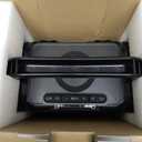 Wilody Speakers Bluetooth Wireless, 100W Loud Outdoor Speaker with Bass, IPX7 Waterproof Floatable, 20H Playtime, Wireless Charge, TWS, RGB Light, Portable Speaker for Work, Garage, Outdoor (Black) (Large)