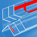 6PCS Clear Self-Adhesive Wall Corner Protectors，Corner Guards & Edge Protector for Wall Door Frame Cabinet Baseboard & Door, Table, Stair (47" X 1.18")