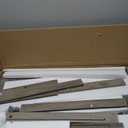 Shintenchi Cat Littler Box Enclosure, Litter Box Furniture Hidden with Removable Divider, Cat House with End Table, Grey (31.5 inch)