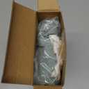 Blissful Diary Baby Car Seat Cover, Extra Large Mesh Window, Breathable Muslin Cotton, Infant Windproof Canopy, Must-Have Baby Gift - Roman Green