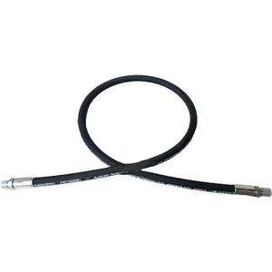 Autovo Hydraulic Hose 1/4" Hydraulic Hose with Male NPT X Male NPT 12" Long 5800 psi, Black