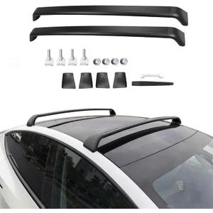 for Tesla Model Y Juniper Roof Rack Luggage Cargo Carrier 2026 2025 Aluminum Cross Bar for Model Y 2024-2021 Auto Exterior Accessories 2Packs