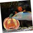 2pcs Resin Fish Cave Wear-Resistant Decorative Aquarium Decor for Fall Aquarium Decor (8X8X8CM)