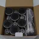 GIGALUMI Solar Lights Outdoor Waterproof, 12 Pack, Stainless Steel LED Solar Garden Lights for Patio, Lawn, Yard and Landscape, Cold White