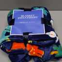 NOUKOW Wearable Blanket Hoodie Oversized Sherpa Blanket Sweatshirt Flannel Sweater Blanket with Large Pocket (Dinosaur)