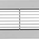 Shoemaker Manufacturing, Bronze, 2x10, Premium Modern Aluminum Floor Grille, Heavy Duty Floor Grille Cement Gray