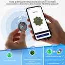 Air Tags for Android,Air Tags-4 Pack Android,Air Tracker Tags with 4 Case,2 Year Battery Life,Google & Apple Find Trackers for Google'S Find Hub App & Apple Find My,IP65 Waterproof Luggage Tracker