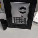 Yuanshikj Electronic Deluxe Digital Security Safe Box Key Keypad Lock Home Office Hotel Business Jewelry Gun Cash Use Storage money (BLACK)